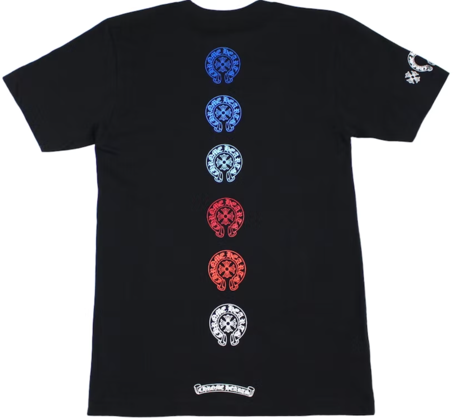 Chrome Hearts Multi Color Horse Shoe T-shirt Black