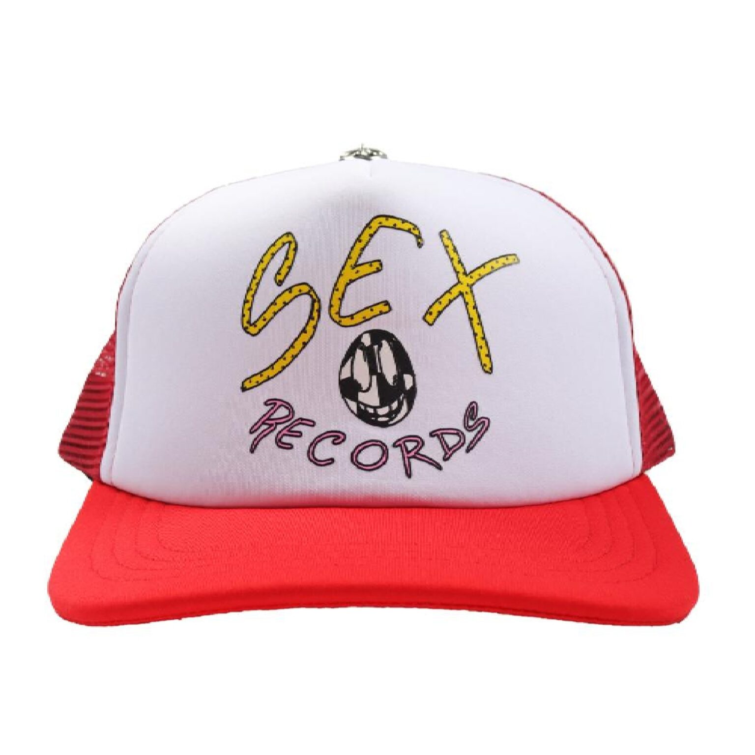 Chrome Hearts Matty Boy Sex Records Logo Trucker Hat